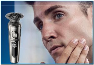 La máquina de afeitar eléctrica S9000 Prestige de Philips se ha diseñado para deslizarse suavemente sobre la piel