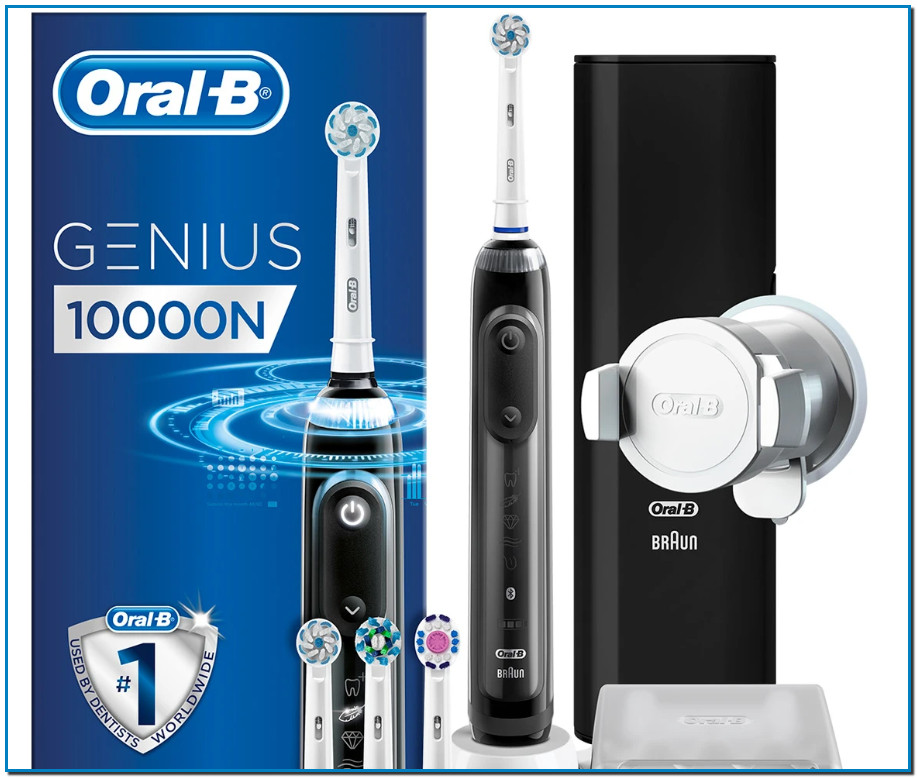 Oral-B GENIUS 10000N Negro: el primer sistema de cepillado inteligente de Oral-B, con una nueva tecnología protectora de las encías que te ayuda a cepillarte como recomienda el dentista.