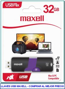 Maxell Venture - Memoria USB (32 GB, USB 2.0, 11 MB/s, 22 mm, 7 mm, 74 mm) Negro